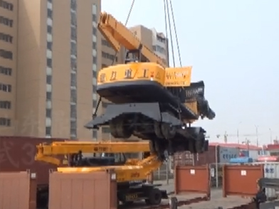 DL-360輪式旋挖鉆機出口南蘇丹